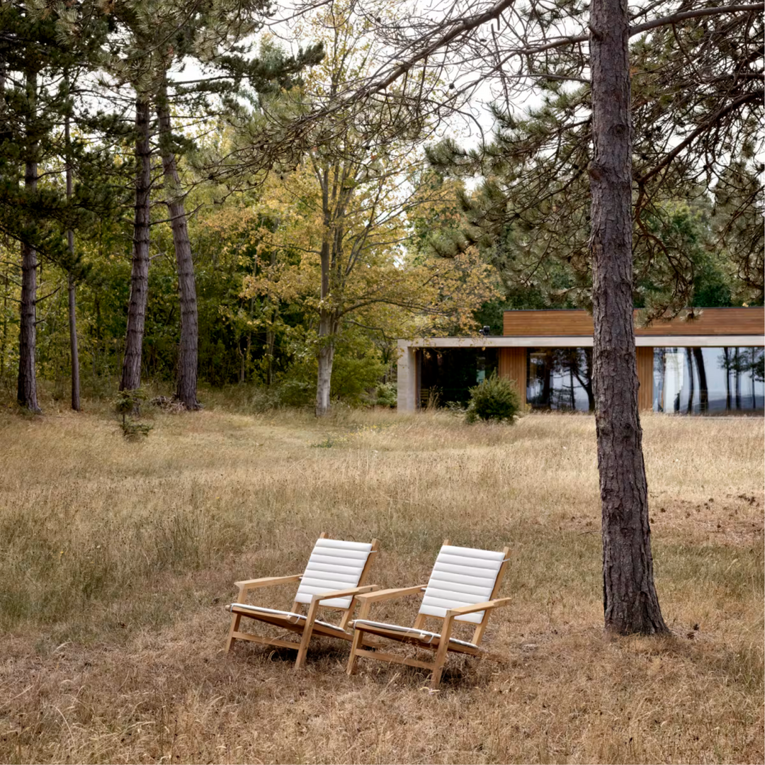 AH603 havestol, dækstol fra Carl Hansen & Søn, designet af Alfred Homann med hynde