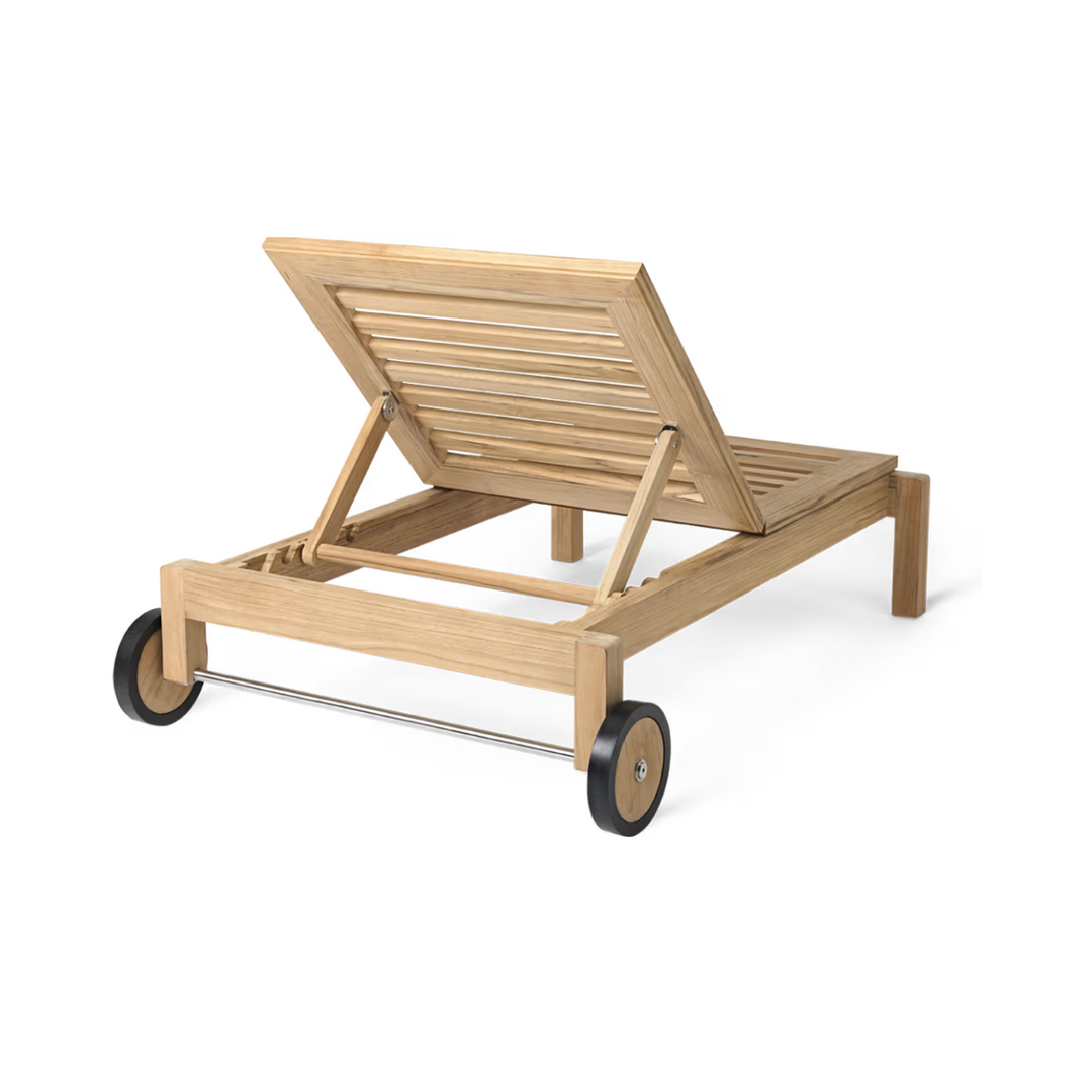 AH604 solseng liggestol i teak træ fra Carl Hansen & Søn
