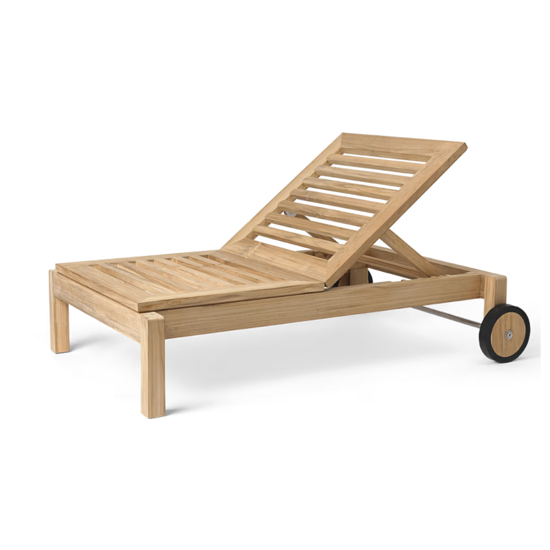 AH604 solseng liggestol i teak træ fra Carl Hansen & Søn