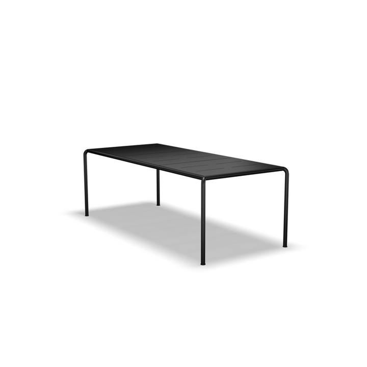 FOUR havebord i aluminium fra HOUE, farven er sort