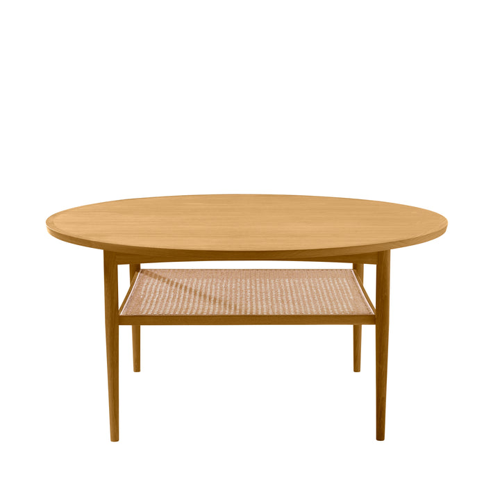 No. 100 sofabord fra Aakjaer Furniture i naturolieret egetræ