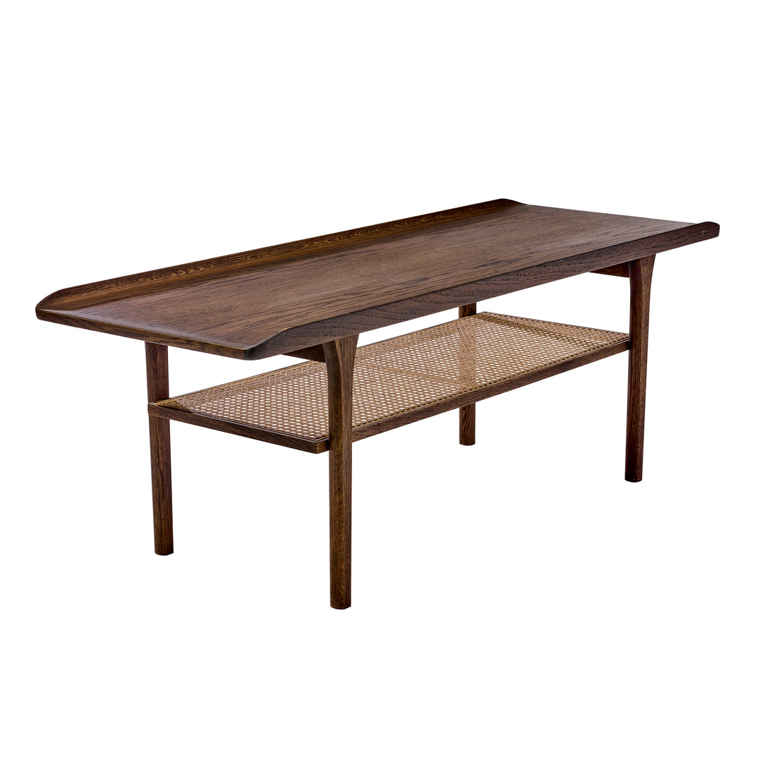 No. 25 sofabord fra Aakjaer Furniture i røgbejdset egetræ