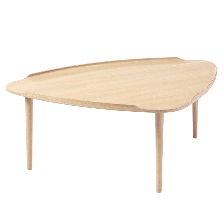 No. 55 sofabord fra Aakjaer Furniture i hvidolieret eg