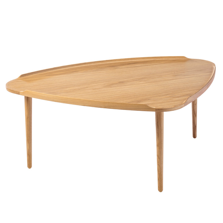 No. 55 sofabord fra Aakjaer Furniture i naturolieret egetræ