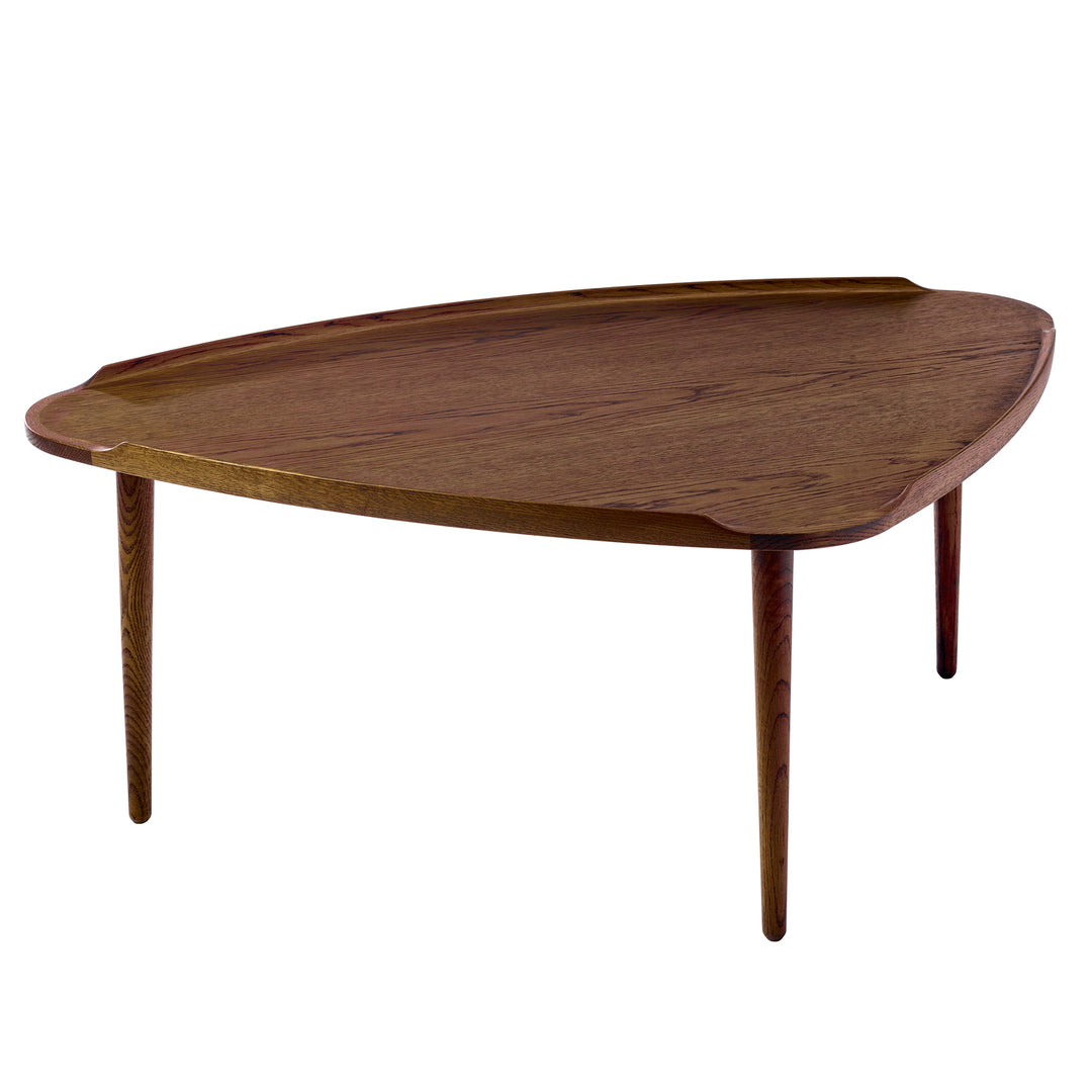 No. 55 sofabord fra Aakjaer Furniture i røgbejdset eg