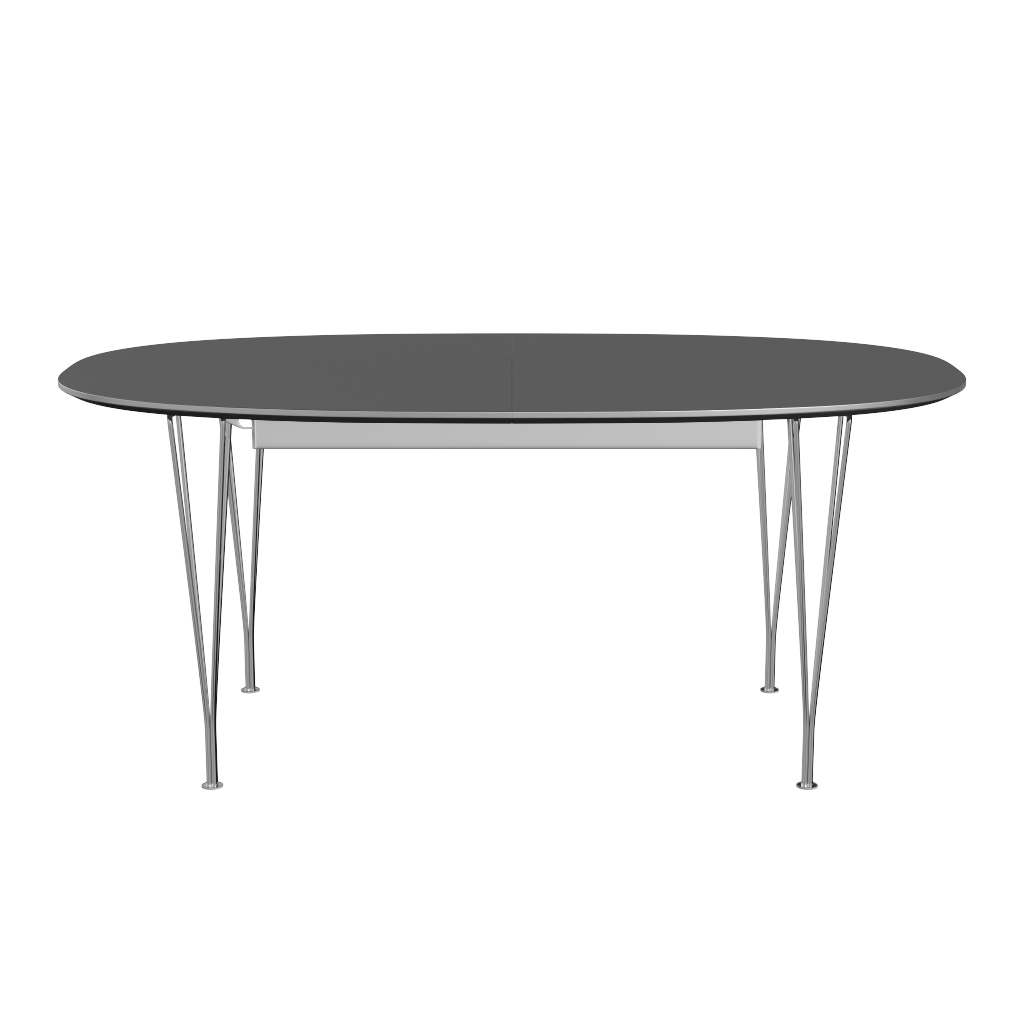 Piet Hein udtræksspisebord fra Fritz Hansen i grå