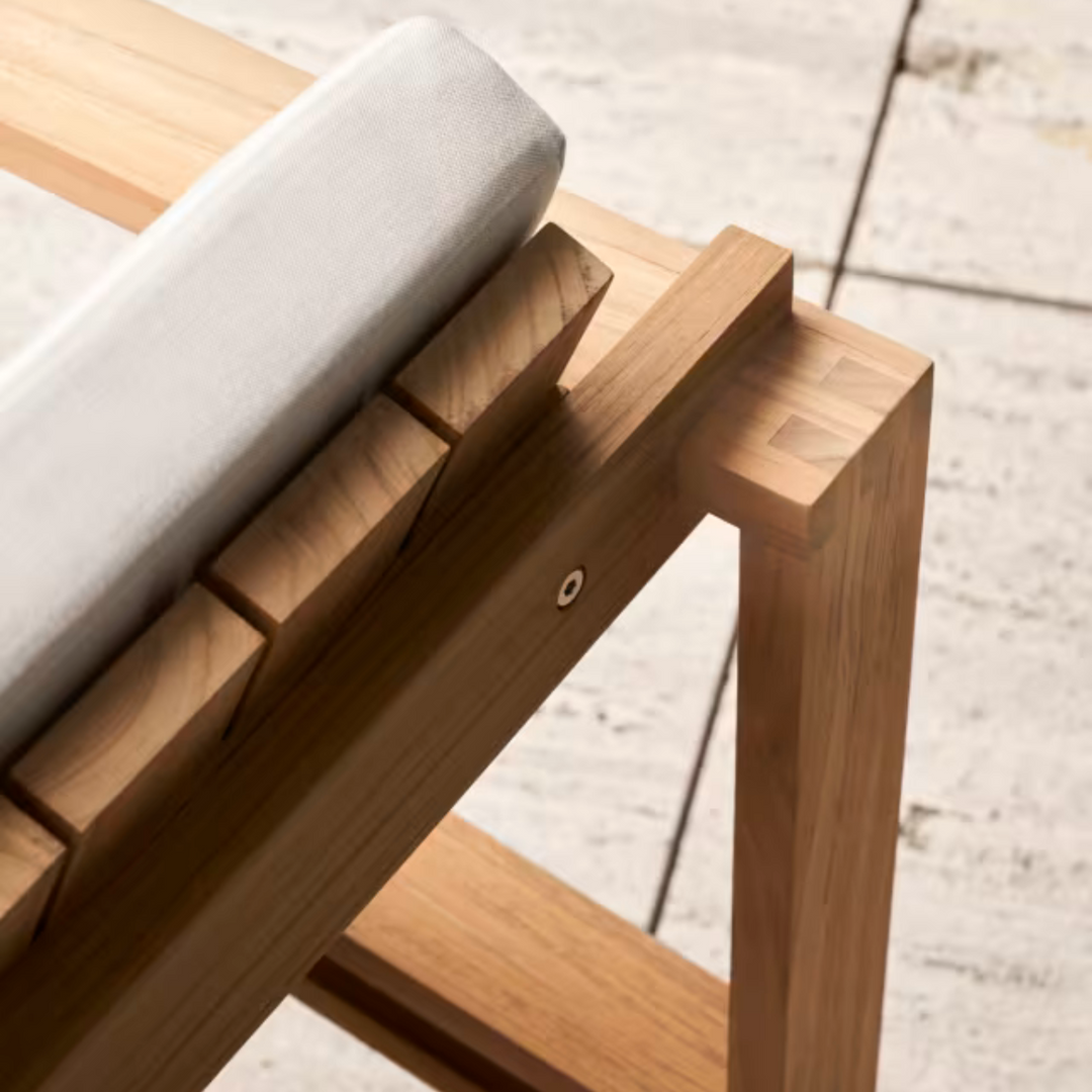 BK11 loungestol fra Carl Hansen & Søn designet af Bodil Kjær closeup