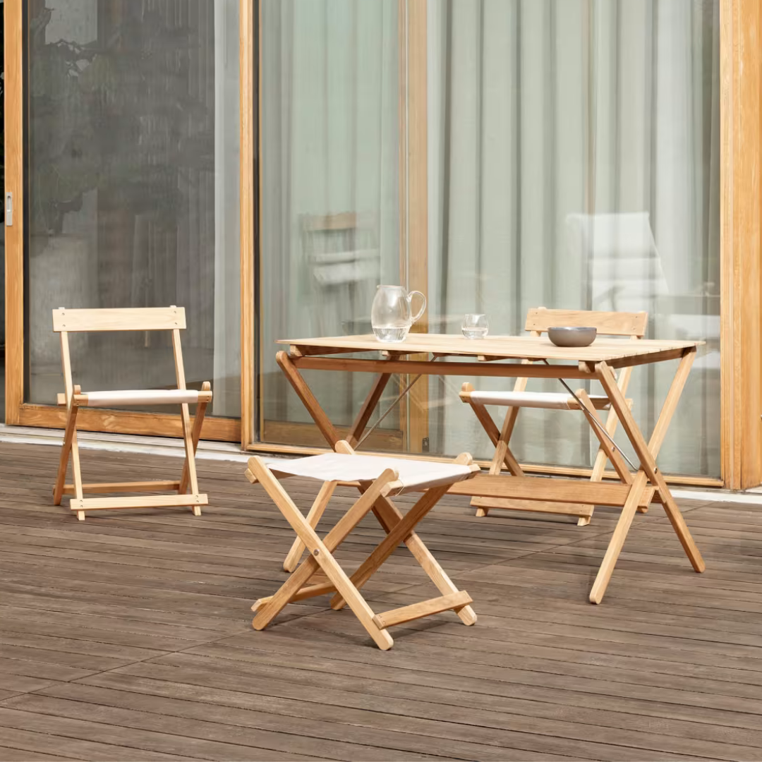 BM3670 havesæt designet af Børge Mogensen
