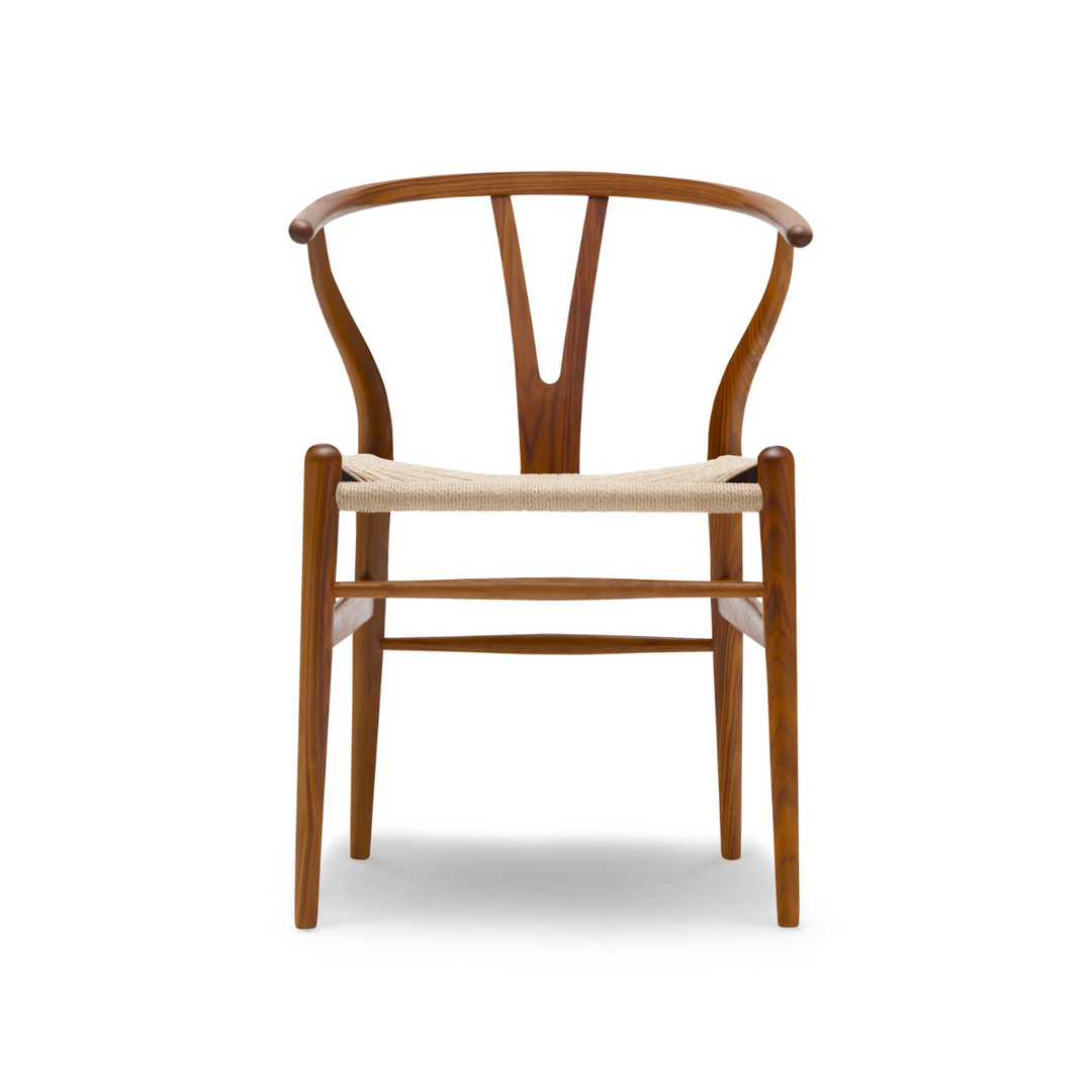 CH24 Y-Stol, Carl Hansen & Søn, Spisebordsstol, lakeret valnø