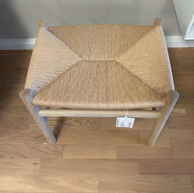 CH53 skammel fra Carl Hansen & Søn - Udstillingsmodel