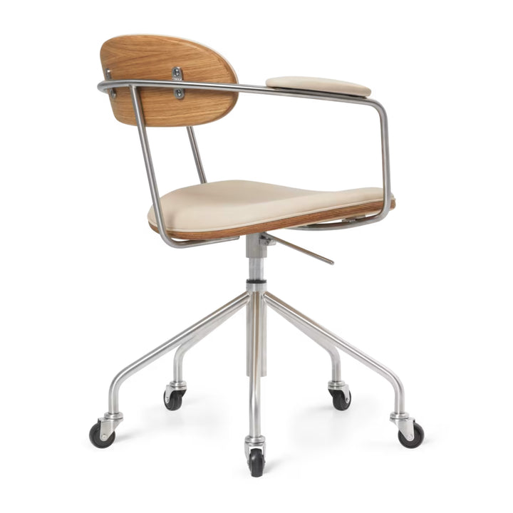 CH621 Swivel Chair fra Carl Hansen & Søn i læder