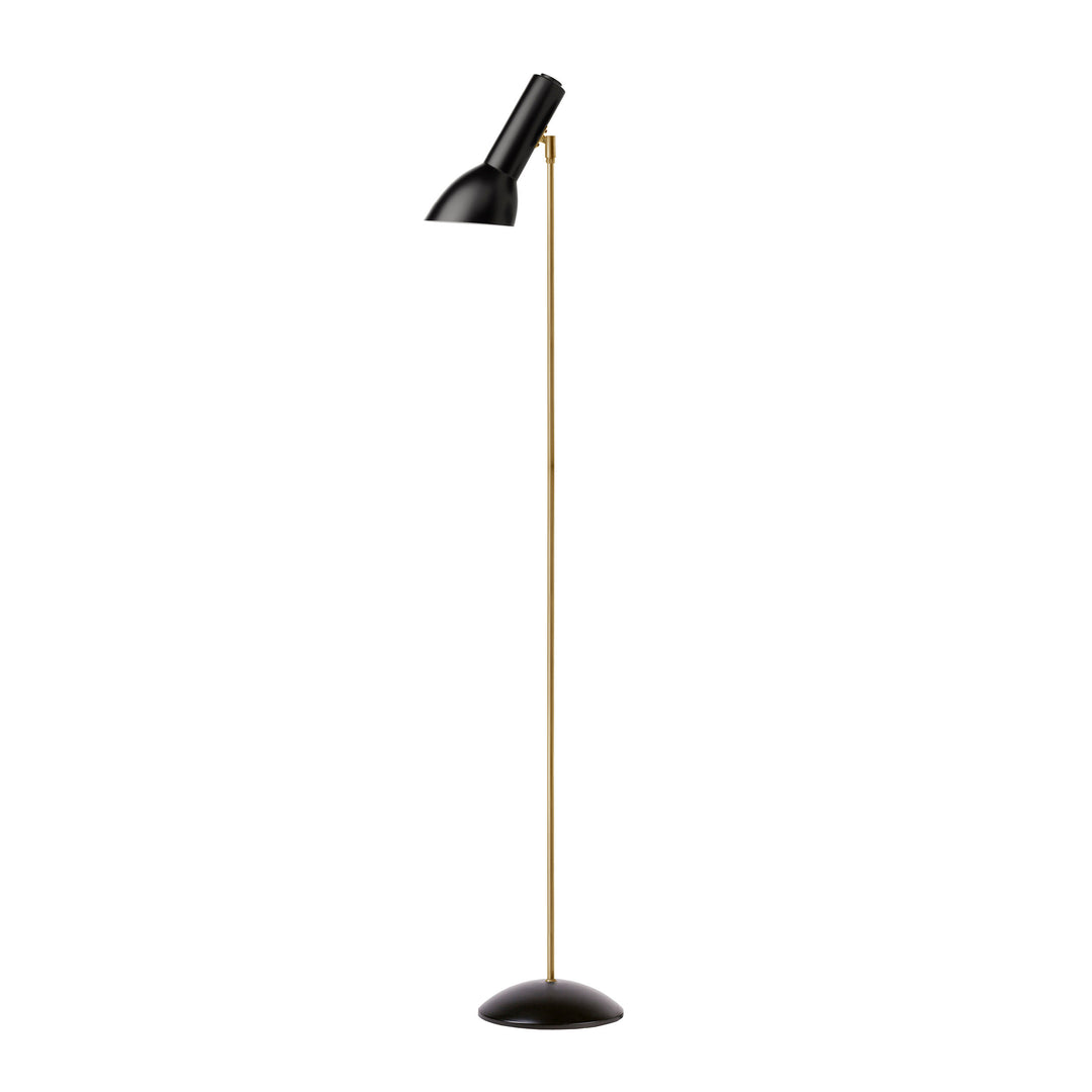 Cph lightning oblique gulvlampe i messing og sort