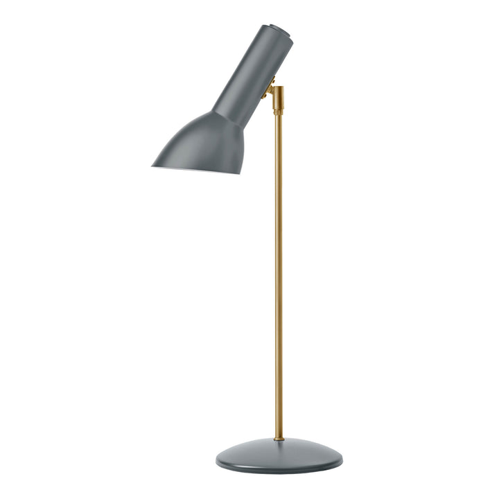 Cph lightning oblique bordlampe i messing og flint grå