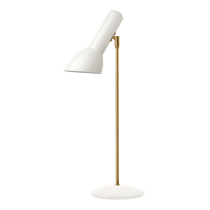 Cph lightning oblique bordlampe i messing og hvid
