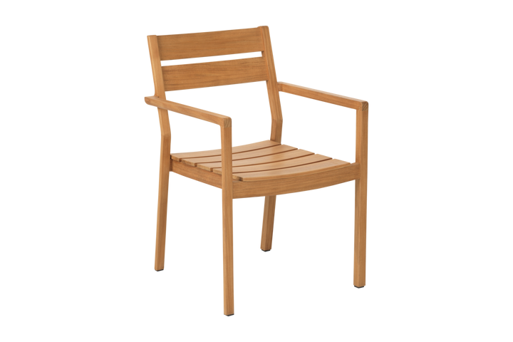 Delia havestol, teak