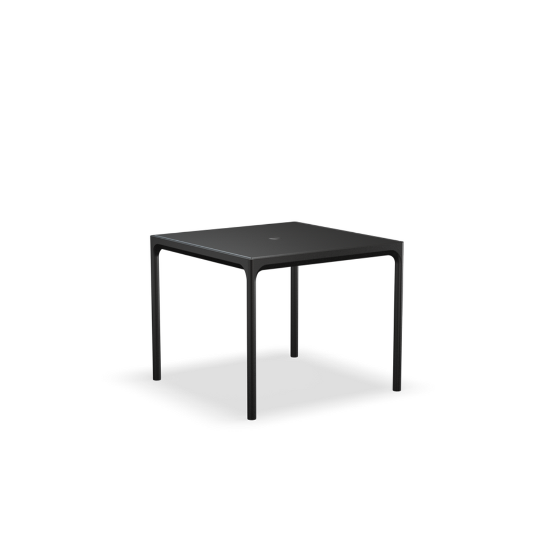 Four havebord i sort aluminium fra HOUE