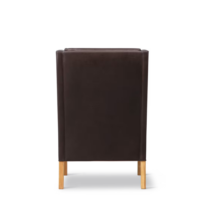 Fredericia Furnitures Øreklapstol designet af Børge Mogensen. 