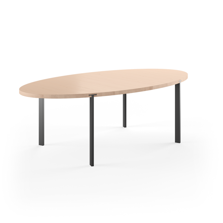 GM 2130-2152 spisebord, ovalt