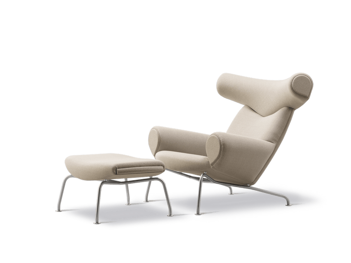 Ox chair, Vidar stof - inkl. gratis skammel