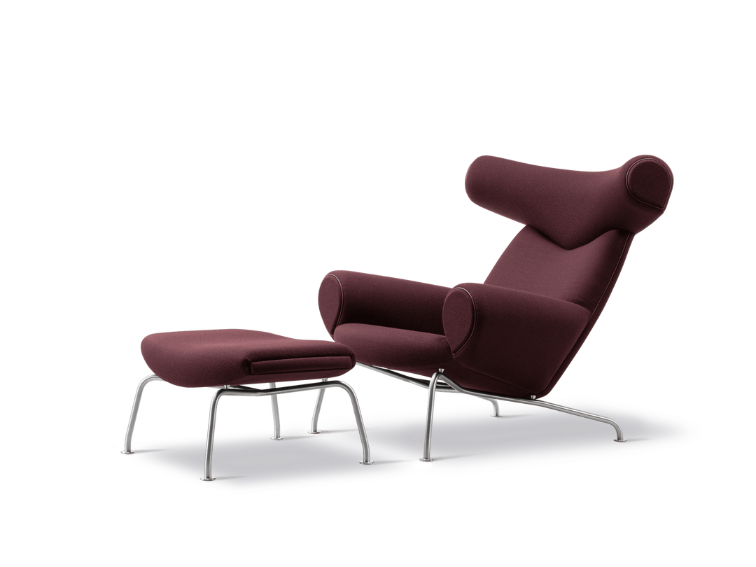 Ox chair, Vidar stof - inkl. gratis skammel