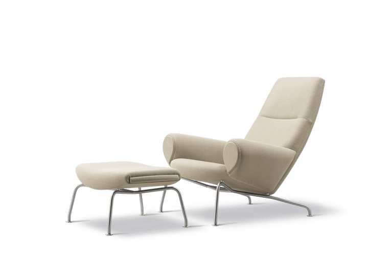 Queen chair, Vidar stof - inkl. gratis skammel