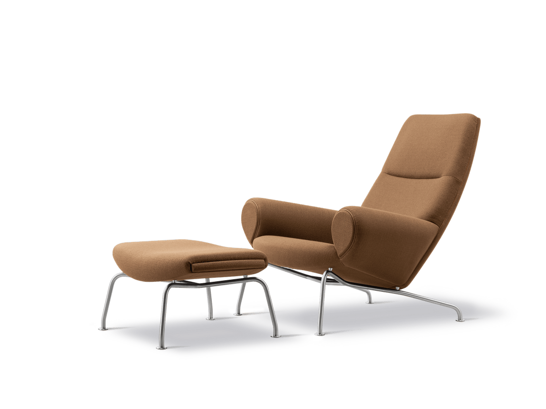 Queen chair, Vidar stof - inkl. gratis skammel
