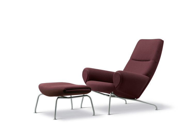 Queen chair, Vidar stof - inkl. gratis skammel