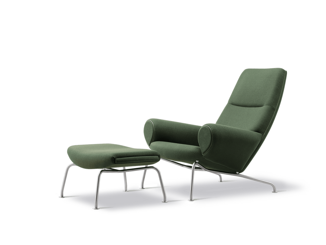 Queen chair, Vidar stof - inkl. gratis skammel