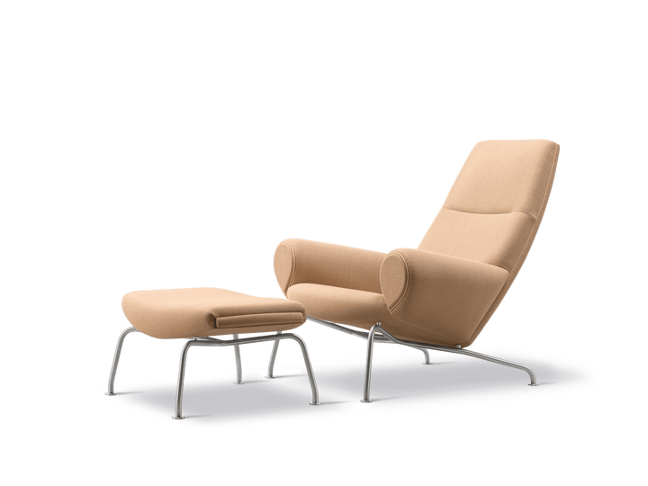 Queen chair, Vidar stof - inkl. gratis skammel