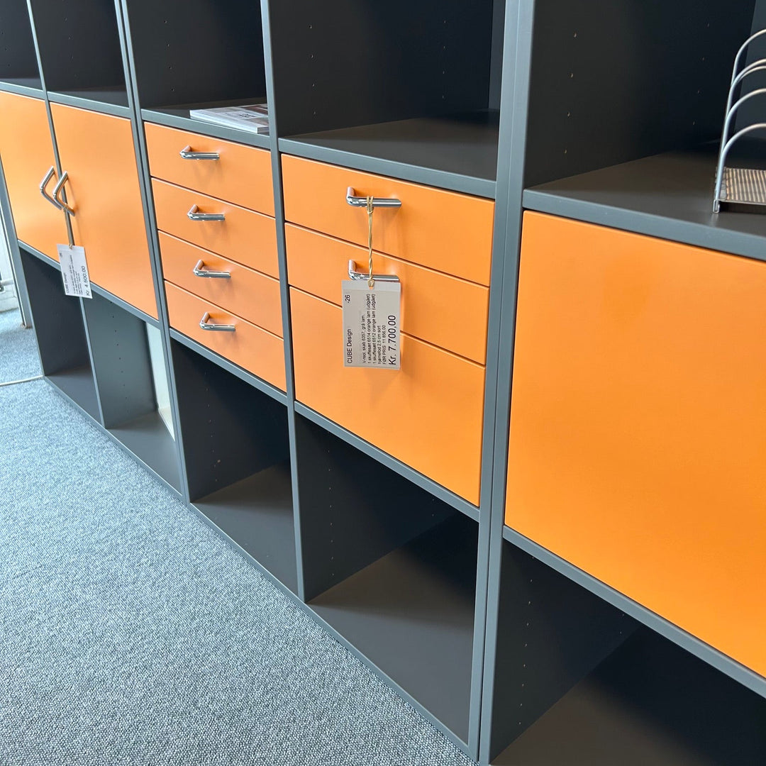 Cube Design Komplet reol-opstilling - Udstillingsmodel