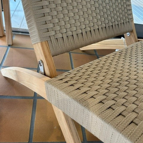 MG501 Cuba Chair Sesame outdoor - Udstillingsmodel