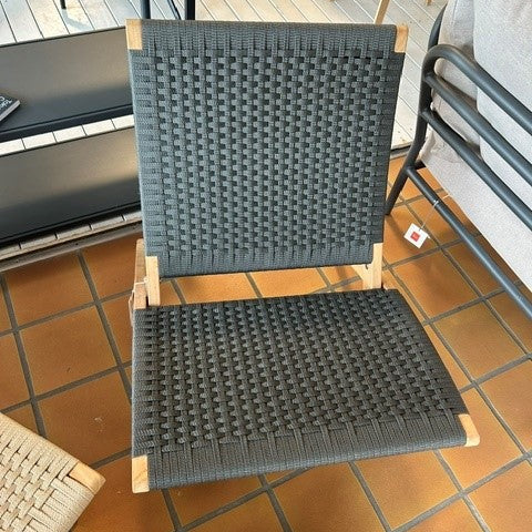 MG501 Cuba Chair Charcoal outdoor - Udstillingsmodel