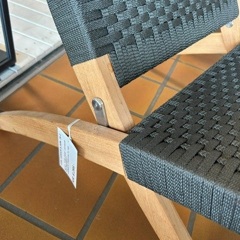 MG501 Cuba Chair Charcoal outdoor - Udstillingsmodel