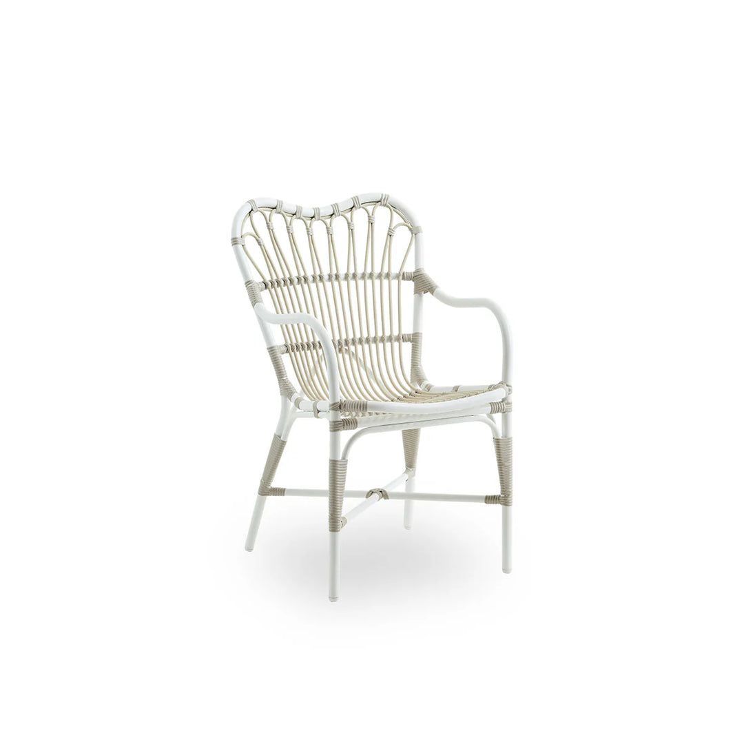 Packshot af Sika Design havestol i dove white, margret