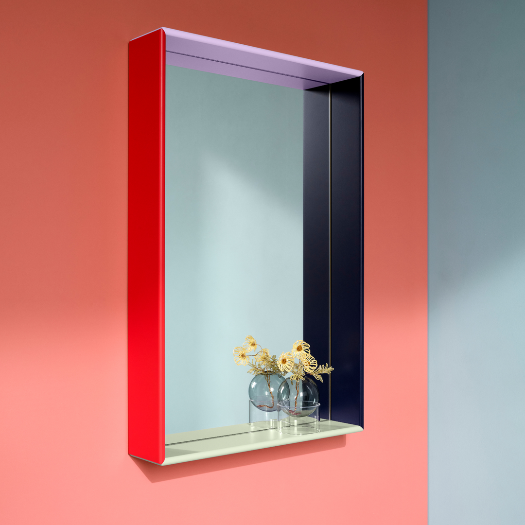 Montana x KimPop Shelfie spejl i entre designet af Sofie Linde og Joakim Ingversen