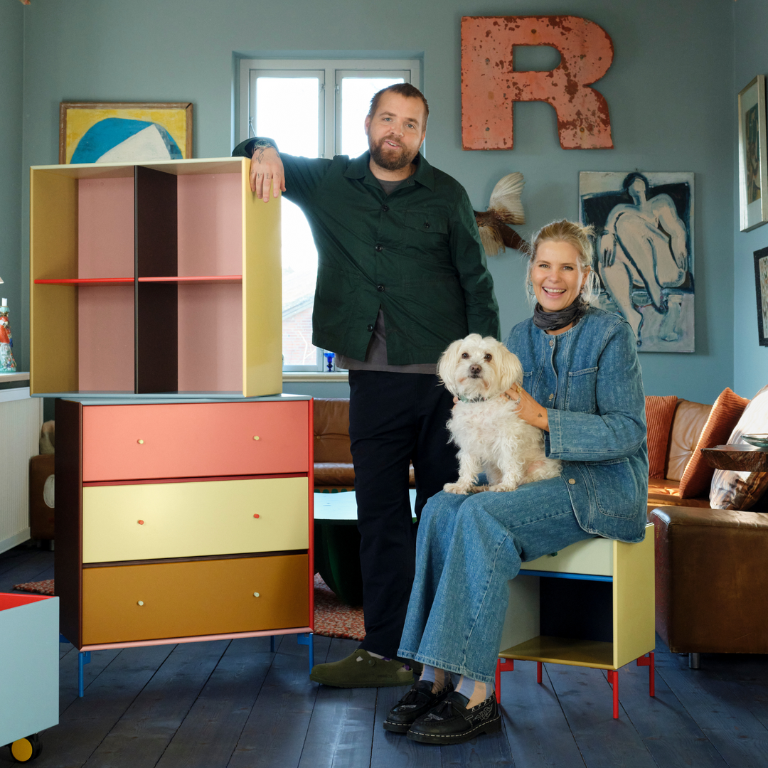 KimPop kollektionen fra Montana er designet af Sofie Linde og Joakim Ingversen