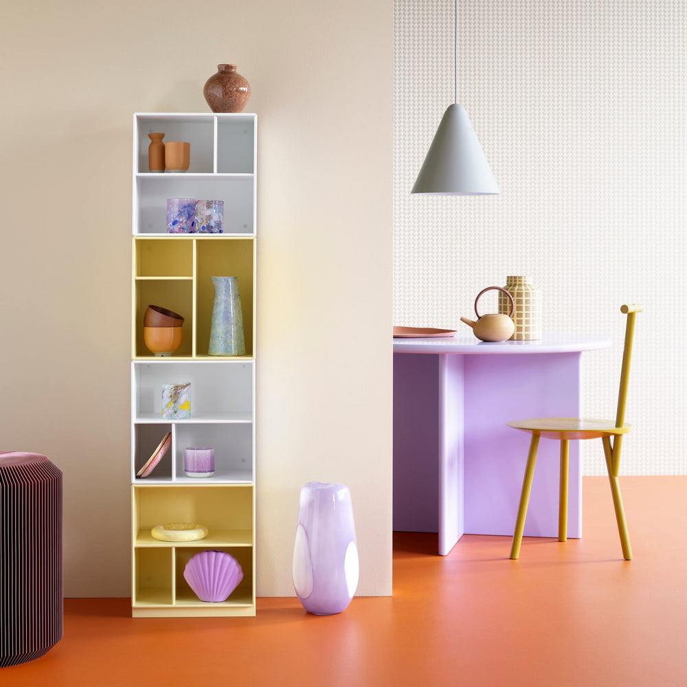 Mini 1002 modul fra Montana i farven New White, hvid, gul, Camomile