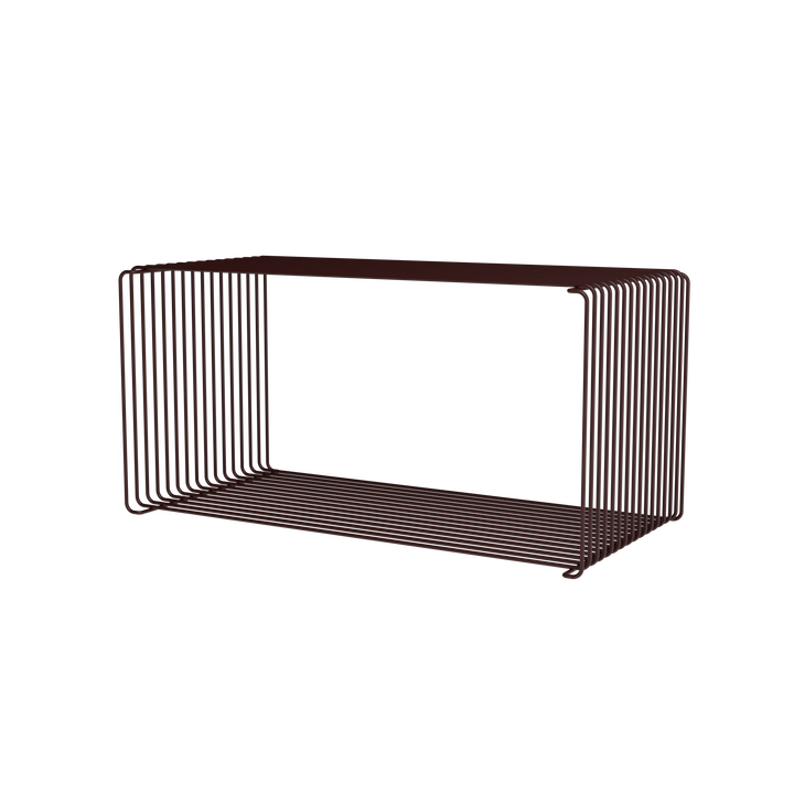 Panton Wire extended designet af Verner Panton fra Montana i black red, burgundy