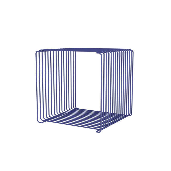 Panton Wire single fra Montana designet af Verner Panton i farven monarch blå