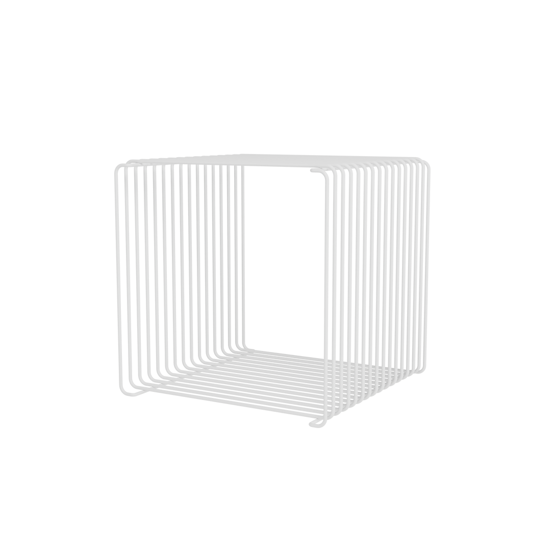 Panton Wire single fra Montana designet af Verner Panton i farven Snow white
