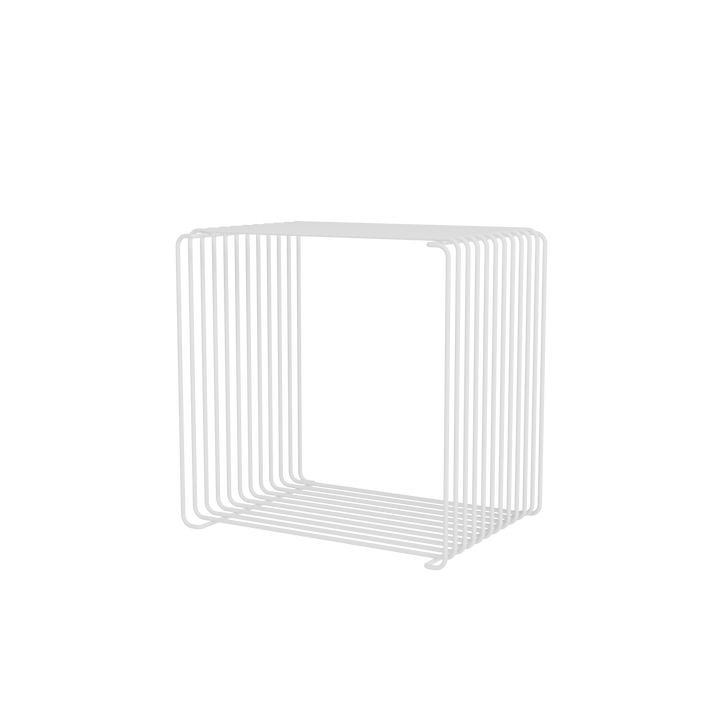 Panton Wire single fra Montana designet af Verner Panton i farven Snow, hvid