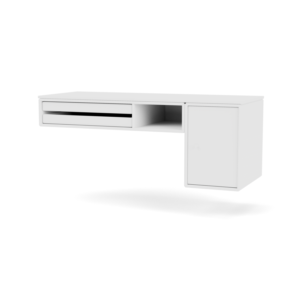 Bureau skrivebord fra Montana Selection i farven New White