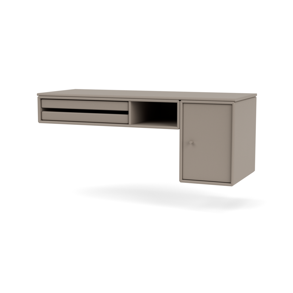 Bureau skrivebord fra Montana Selection i farven Truffle
