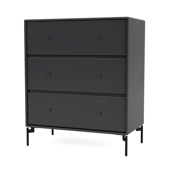 Carry kommode med ben fra Montana Selection i farven Anthracite