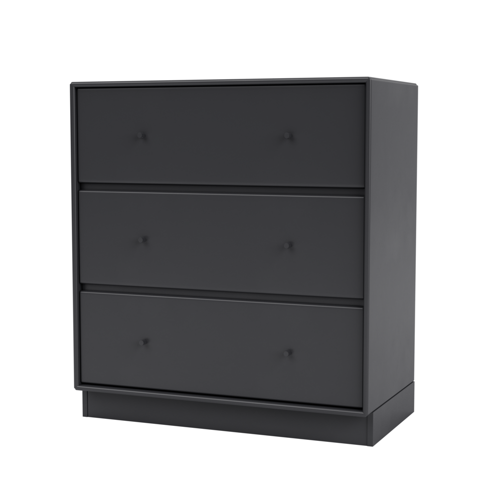 Carry kommode med sokkel fra Montana Selection i farven Anthracite