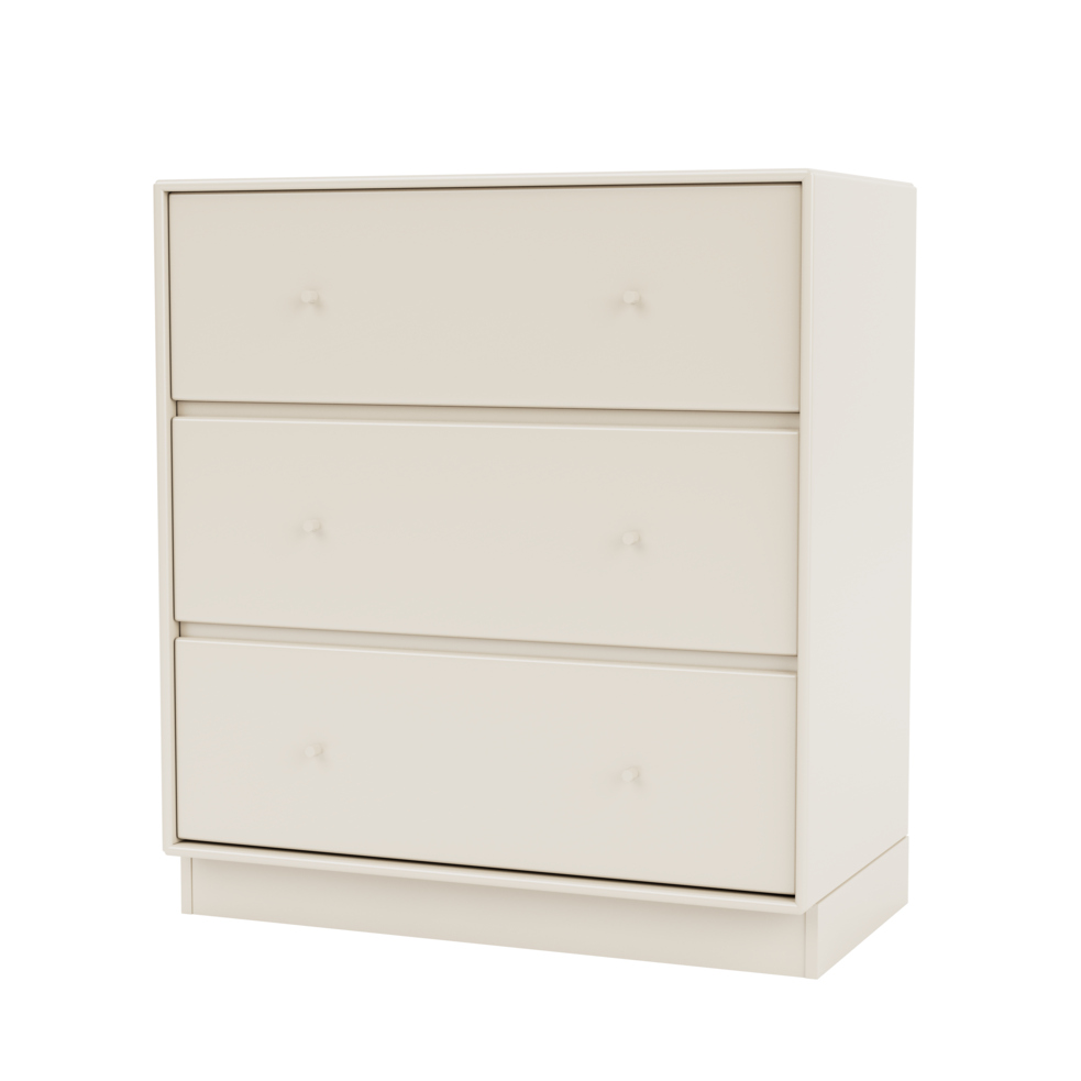 Carry kommode med sokkel fra Montana Selection i farven Oat