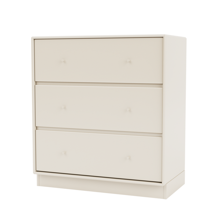 Carry kommode med sokkel fra Montana Selection i farven Oat