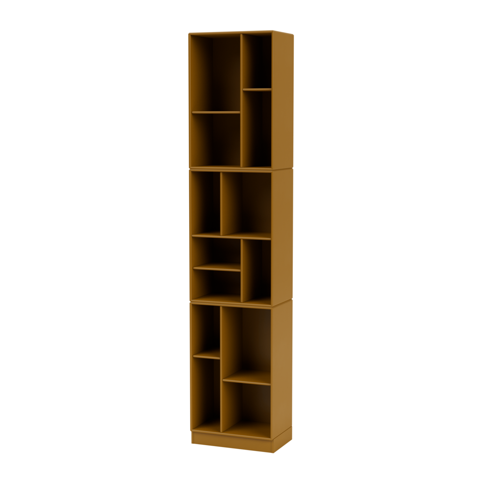 LOOM smal bogreol fra Montana Selection i farven Amber