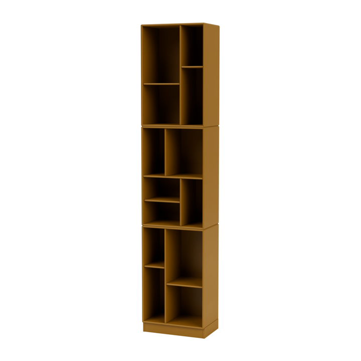 LOOM smal bogreol fra Montana Selection i farven Amber