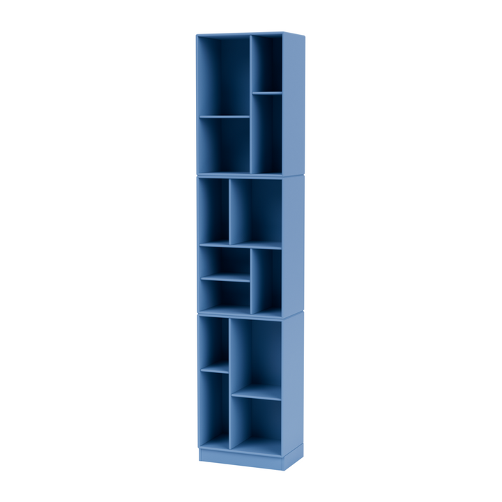 LOOM smal bogreol fra Montana Selection i farven Azure